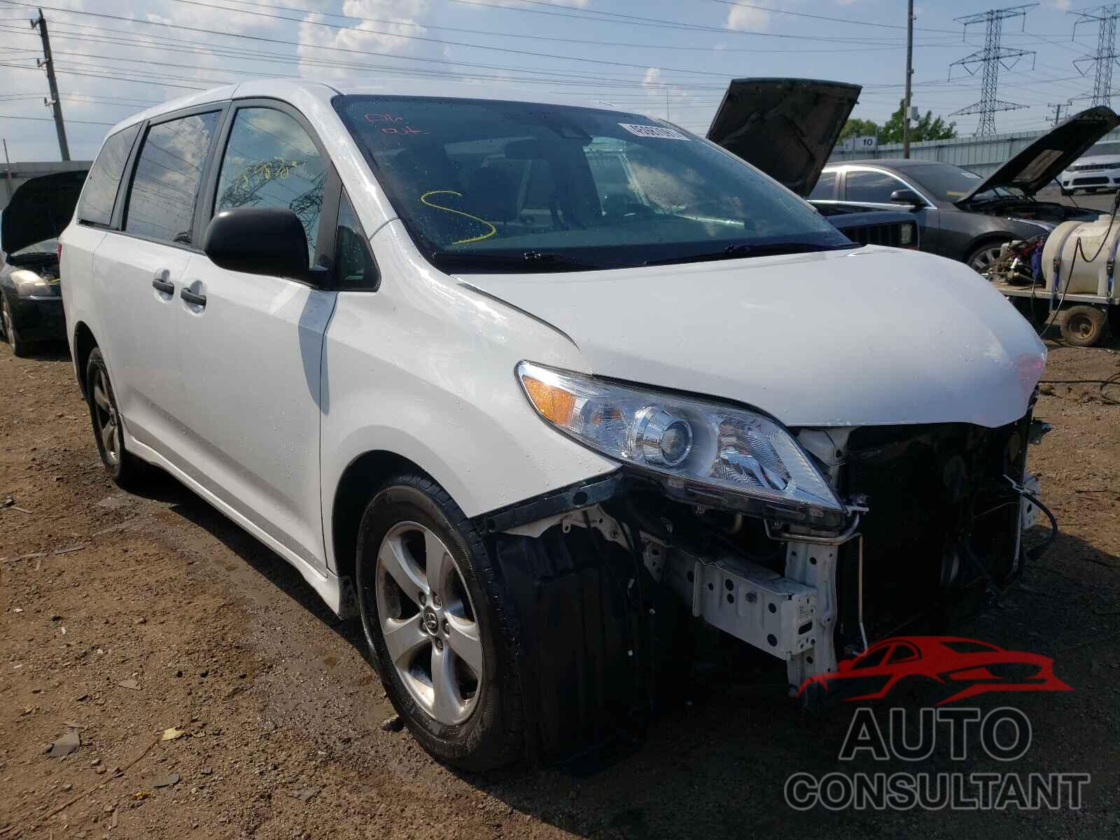 TOYOTA SIENNA 2018 - 5TDZZ3DC8JS900954