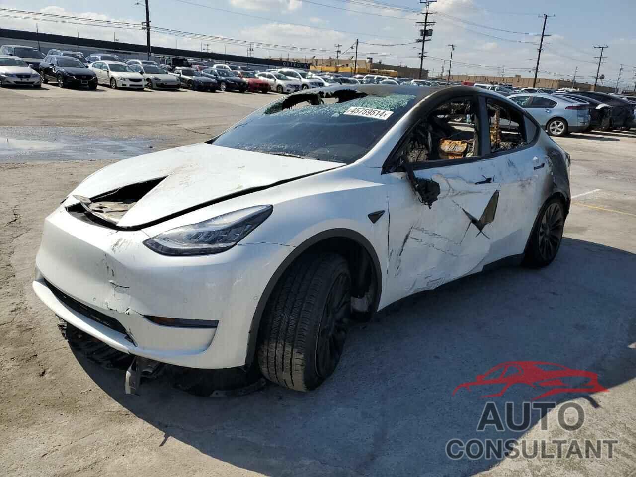 TESLA MODEL Y 2022 - 7SAYGDEE9NA022677