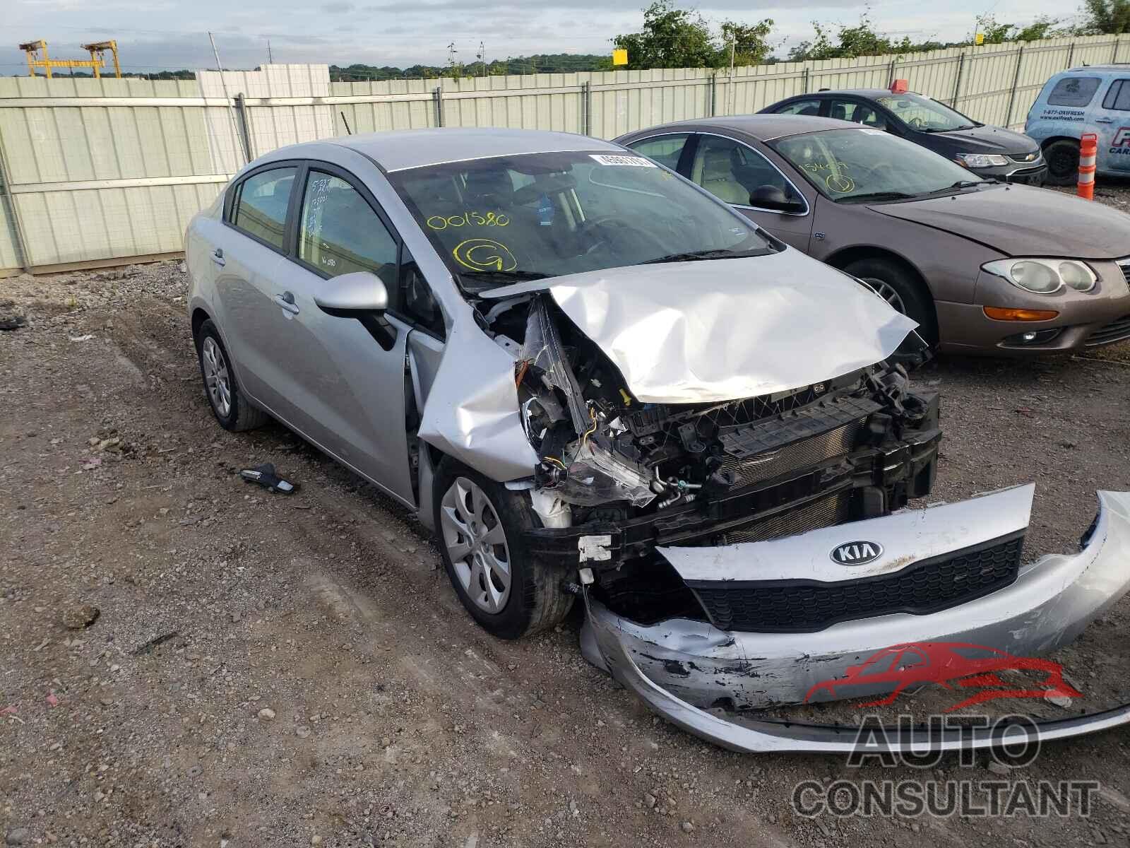 KIA RIO 2016 - KNADM4A30G6001580