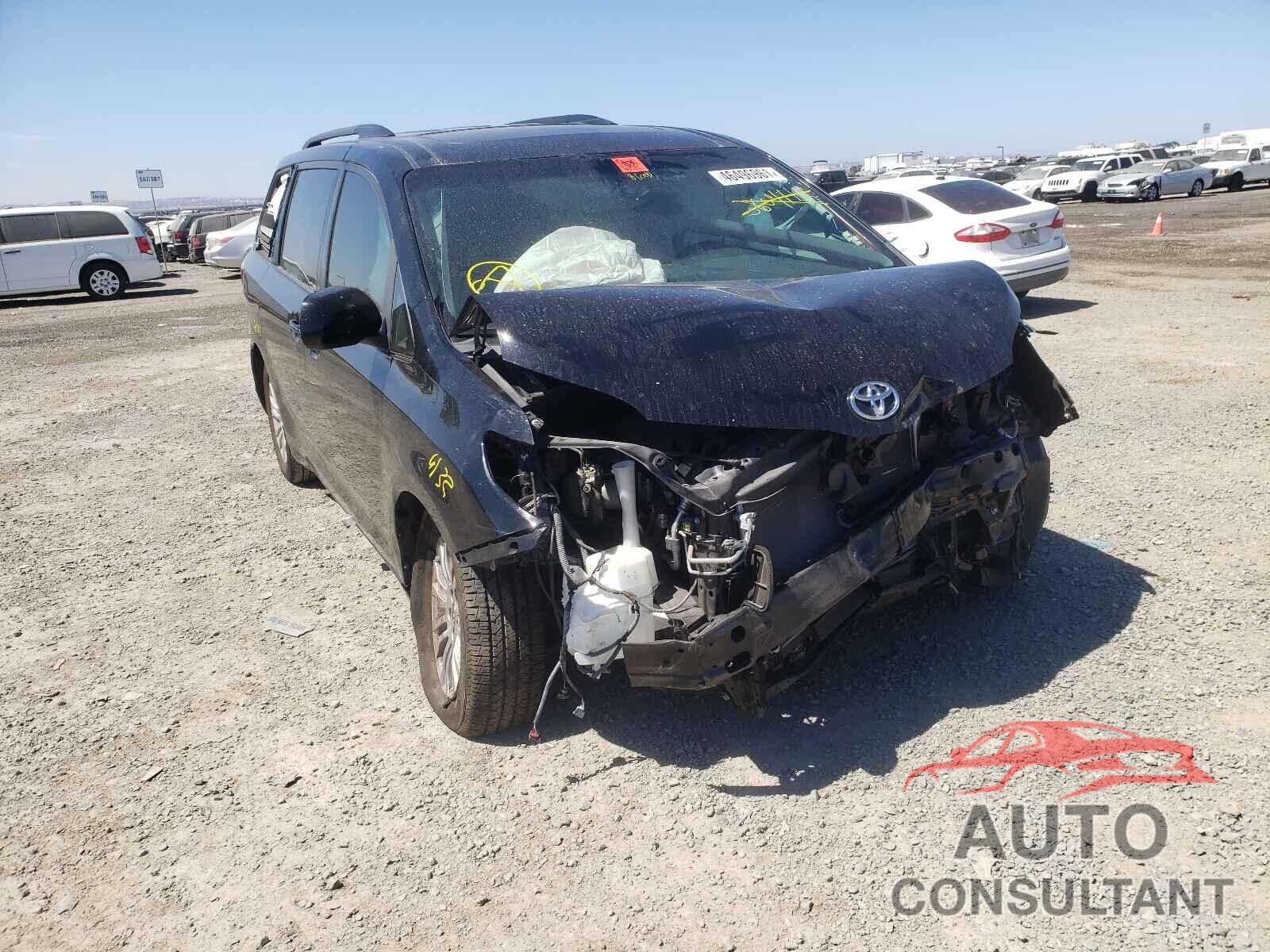 TOYOTA SIENNA 2017 - 5TDYZ3DC5HS774364