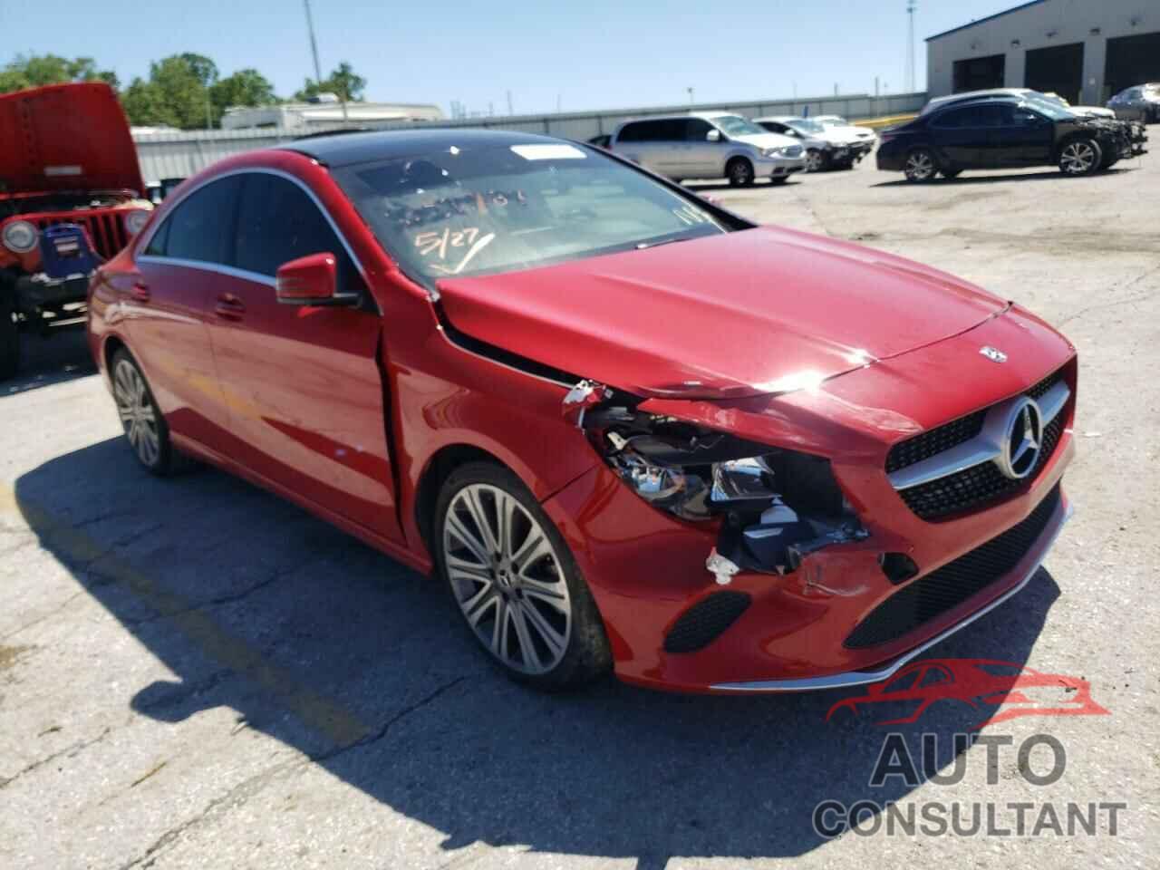 MERCEDES-BENZ CLA-CLASS 2018 - WDDSJ4EB4JN569760