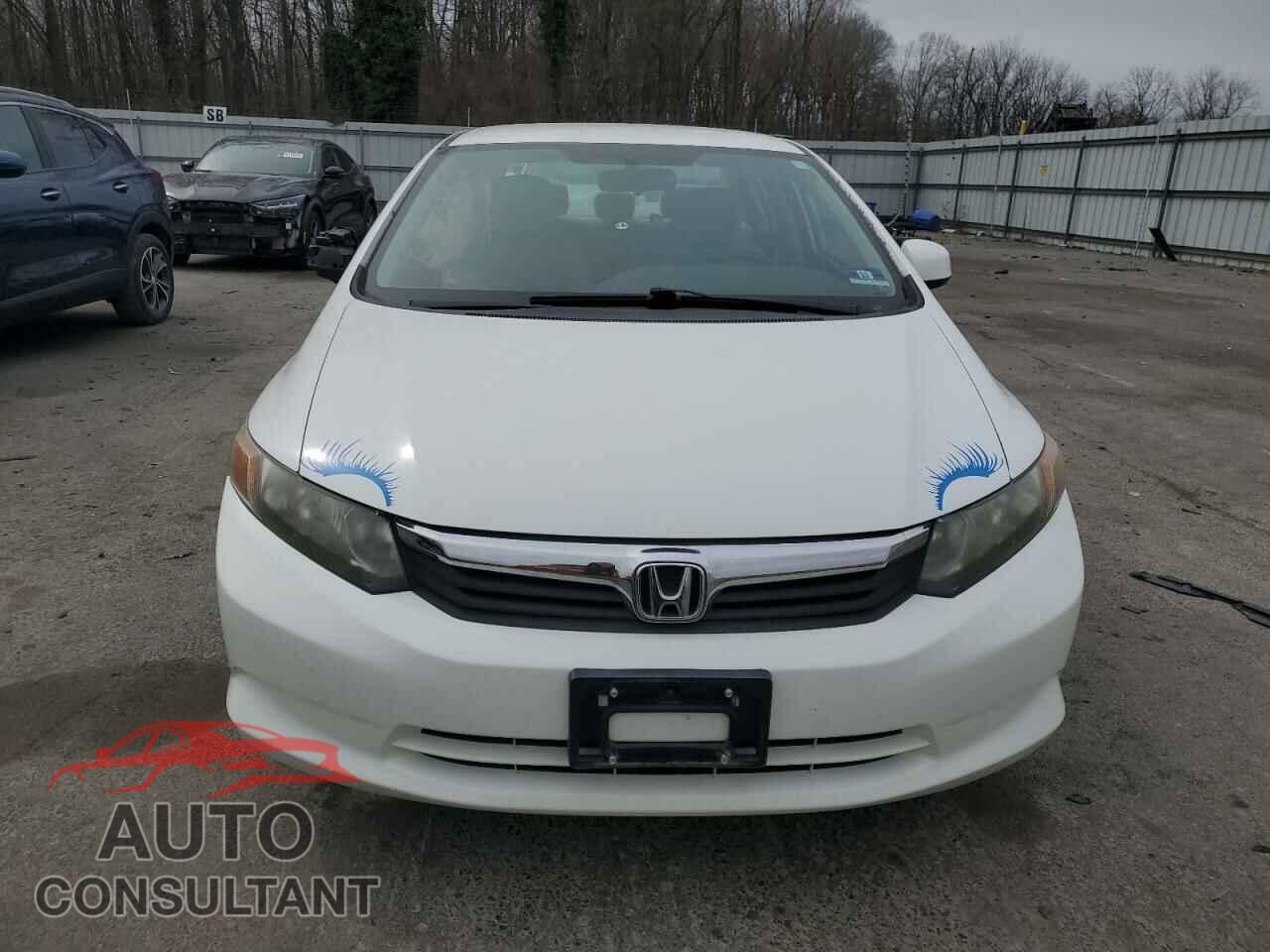 HONDA CIVIC 2012 - 19XFB2F58CE312940