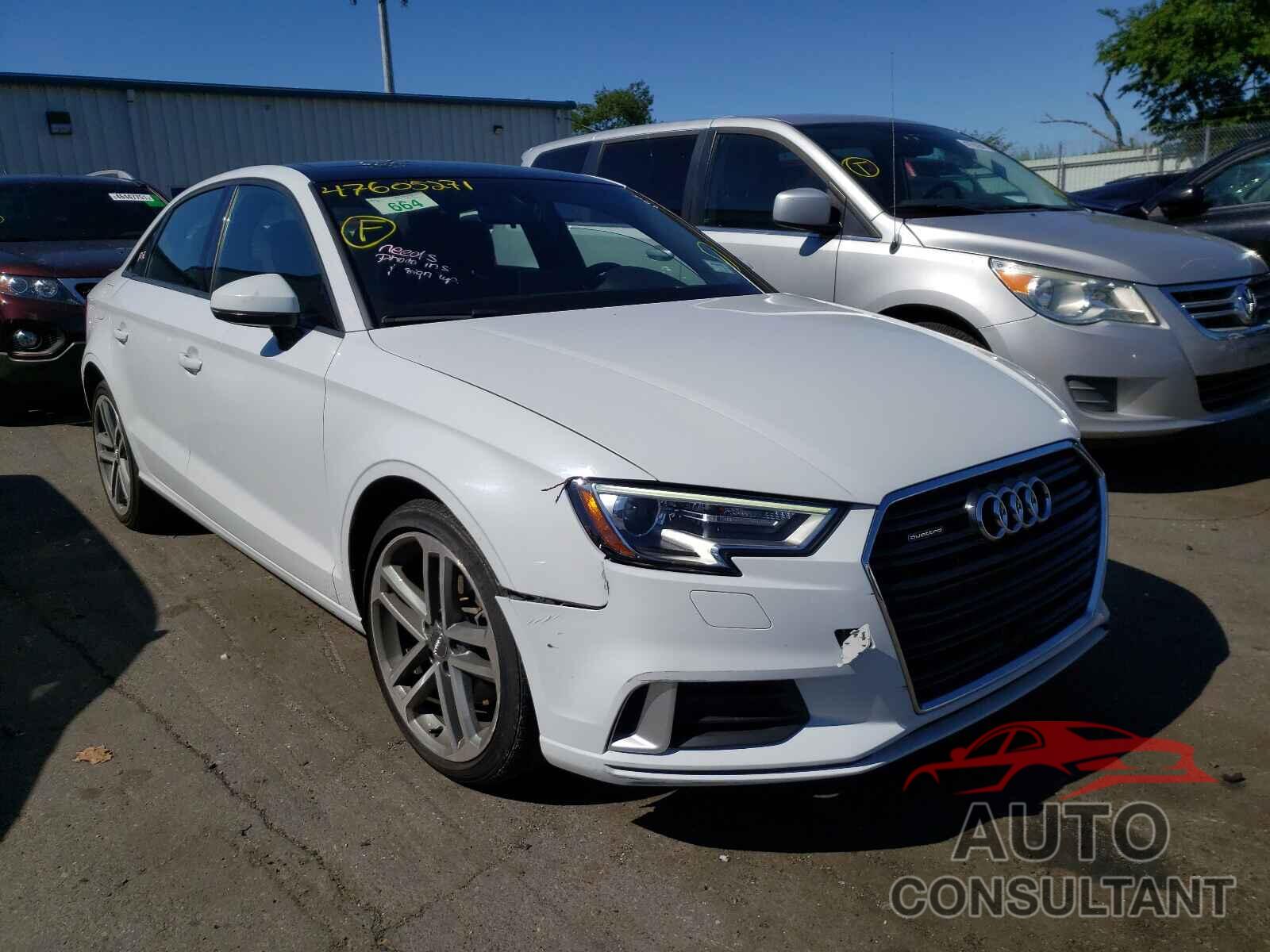 AUDI A3 2017 - WAUB8GFFXH1028946