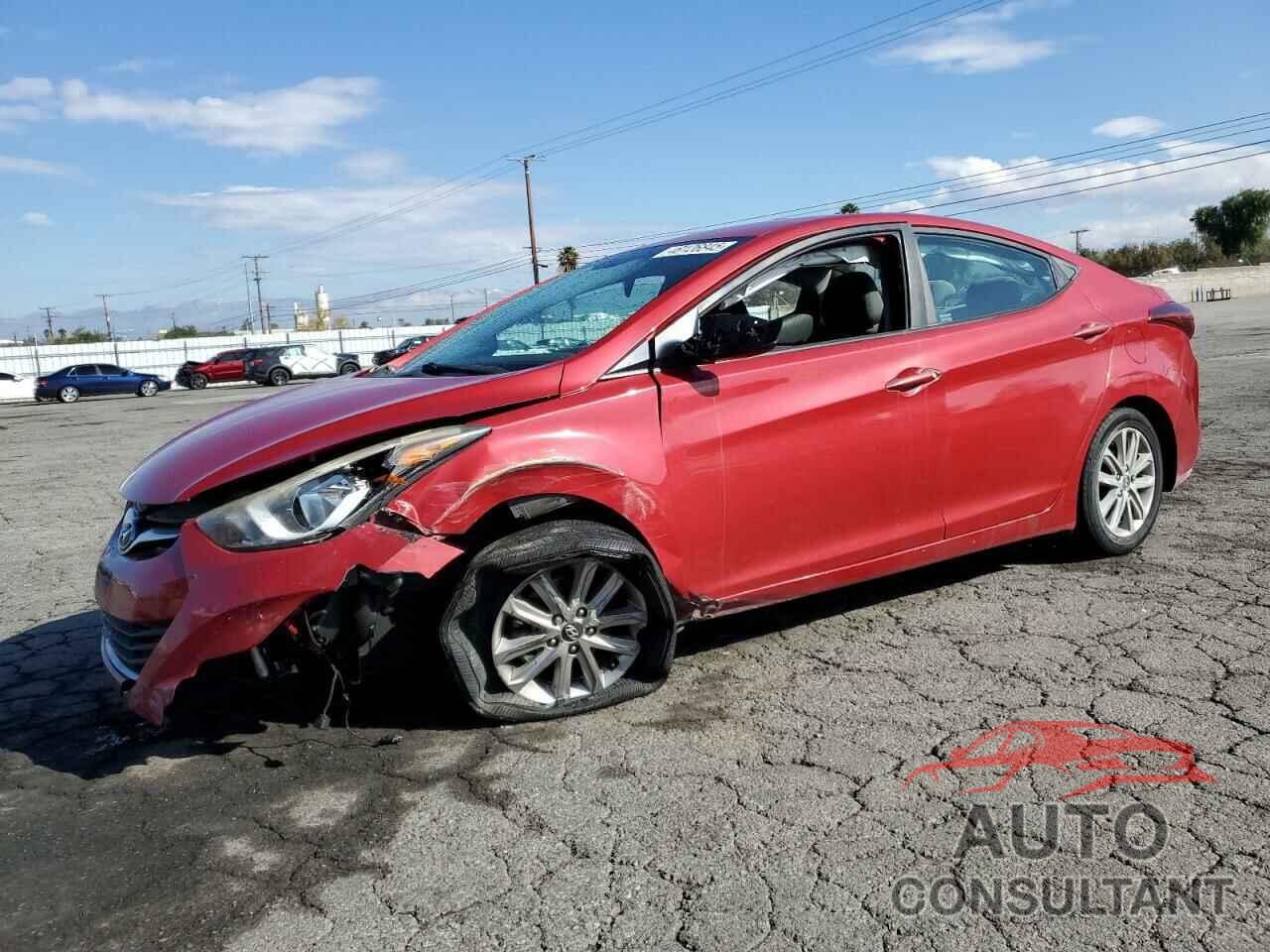 HYUNDAI ELANTRA 2015 - KMHDH4AE3FU347864