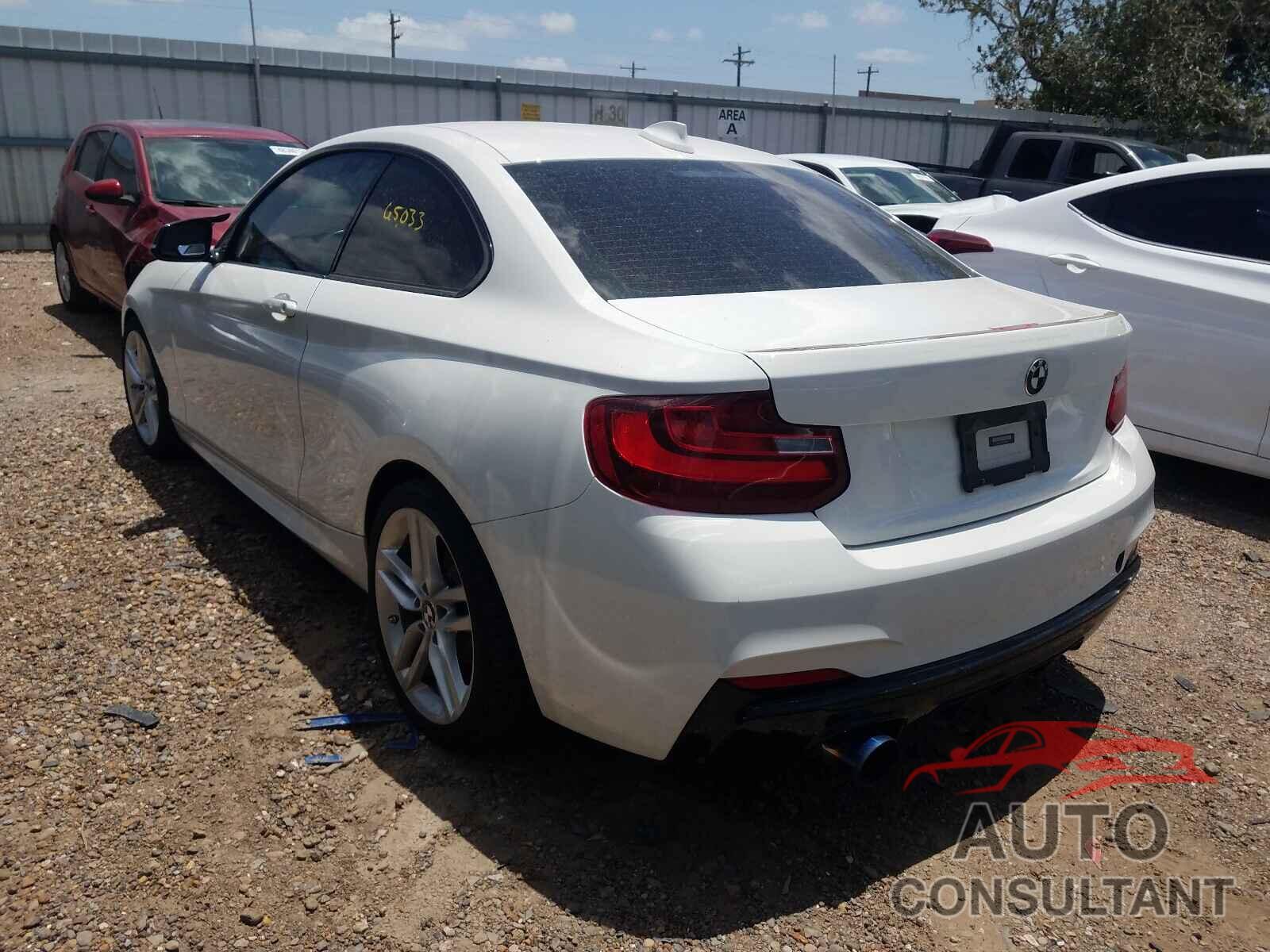 BMW 2 SERIES 2016 - WBA1F9C58GV742090