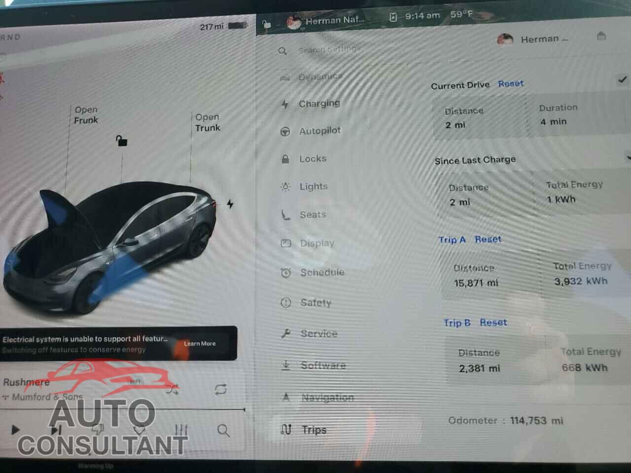 TESLA MODEL 3 2018 - 5YJ3E1EA3JF123803