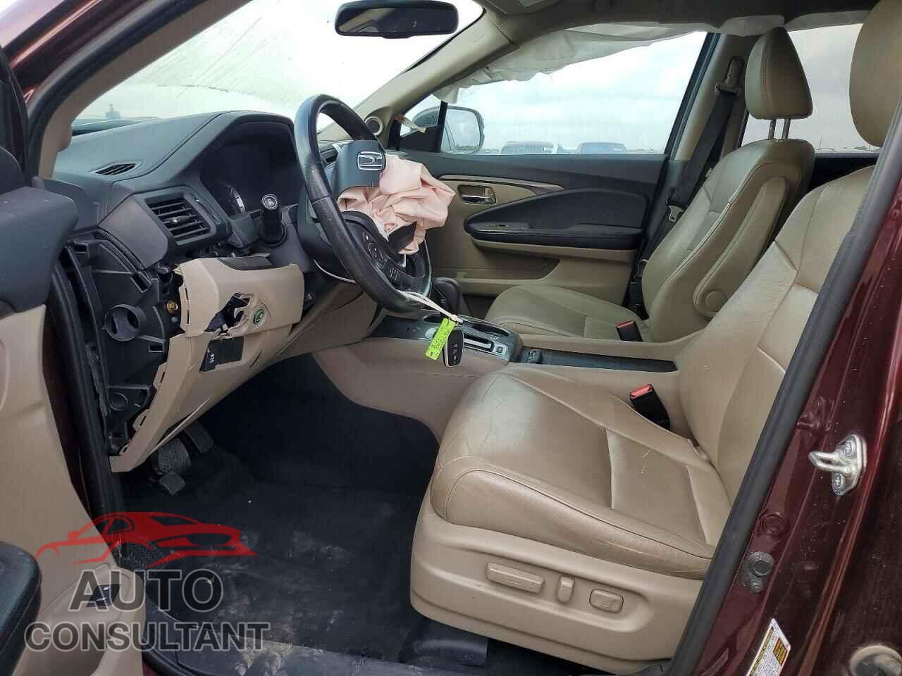 HONDA PILOT 2017 - 5FNYF5H55HB037265