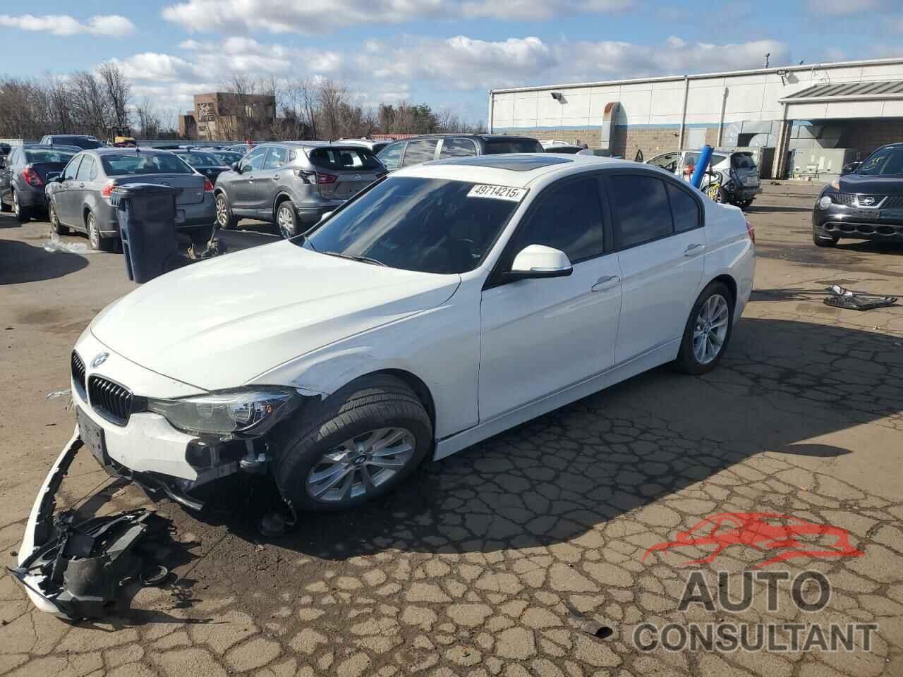 BMW 3 SERIES 2016 - WBA8E5G54GNT40975