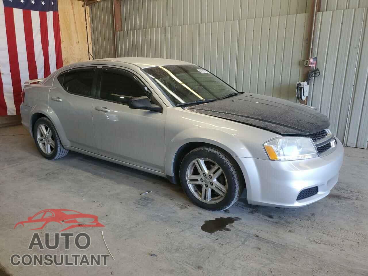 DODGE AVENGER 2012 - 1C3CDZAG8CN291344