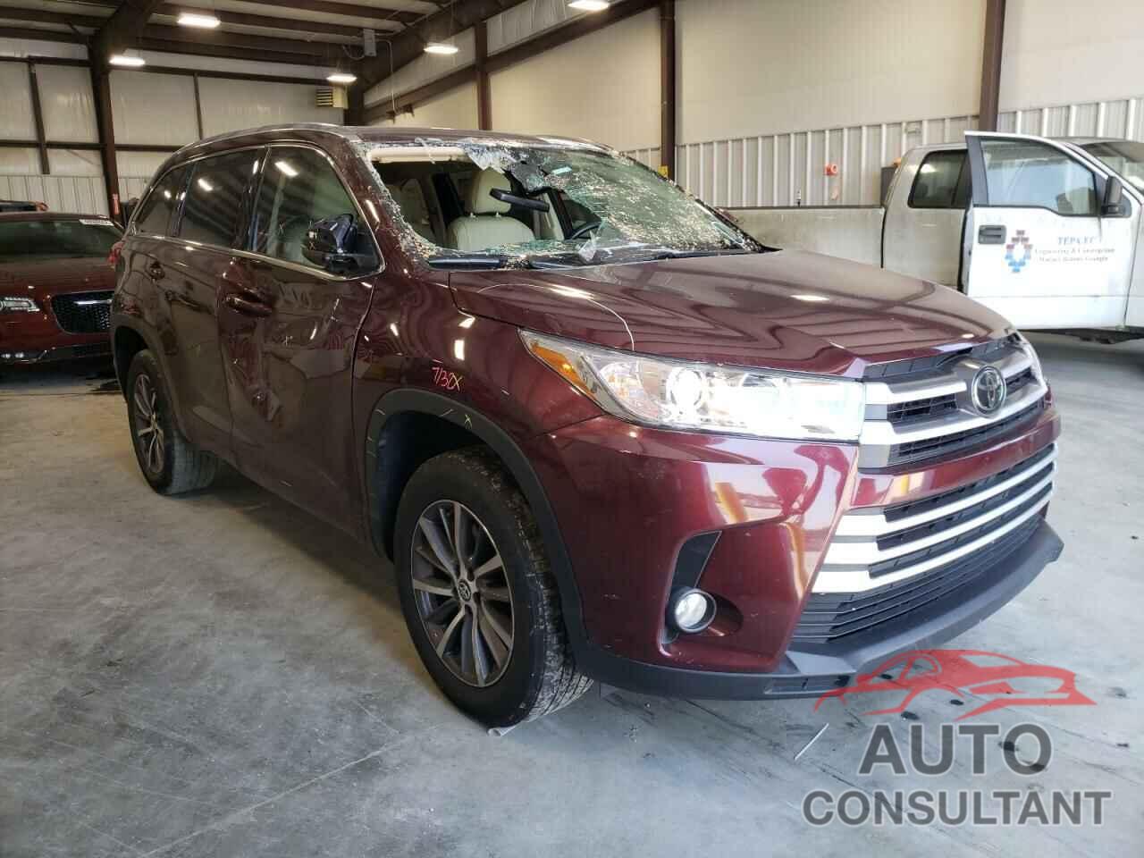 TOYOTA HIGHLANDER 2018 - 5TDKZRFH3JS287123