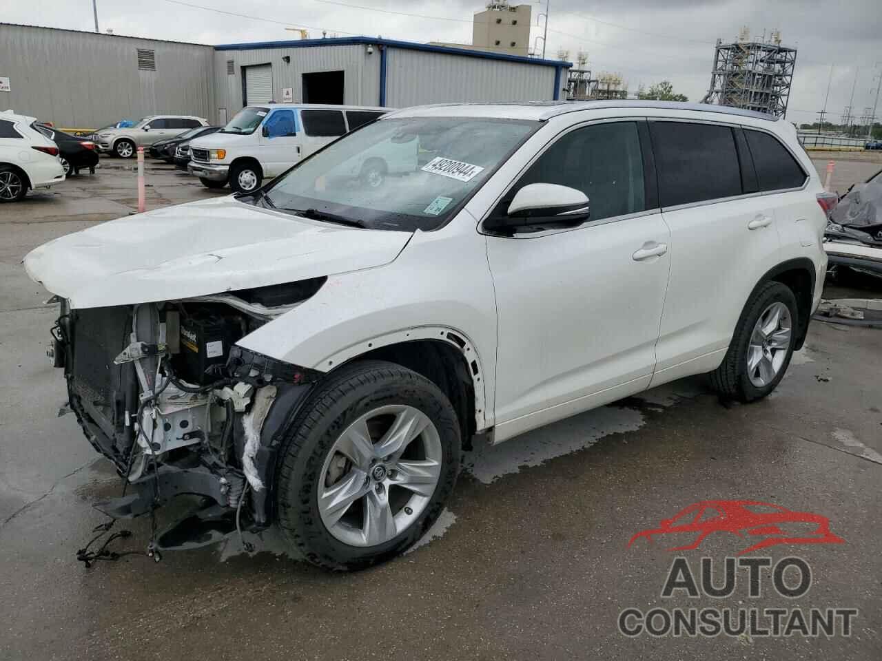 TOYOTA HIGHLANDER 2016 - 5TDDKRFHXGS337070