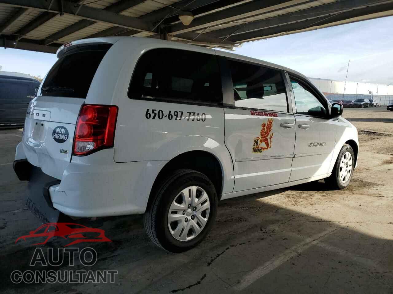 DODGE CARAVAN 2017 - 2C4RDGBG9HR597634