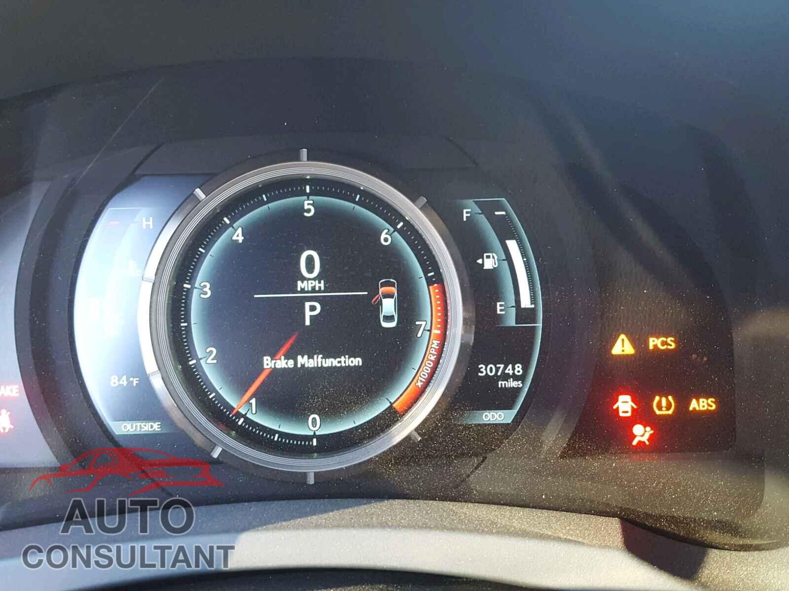 LEXUS IS 2016 - JTHBE1D21G5027991