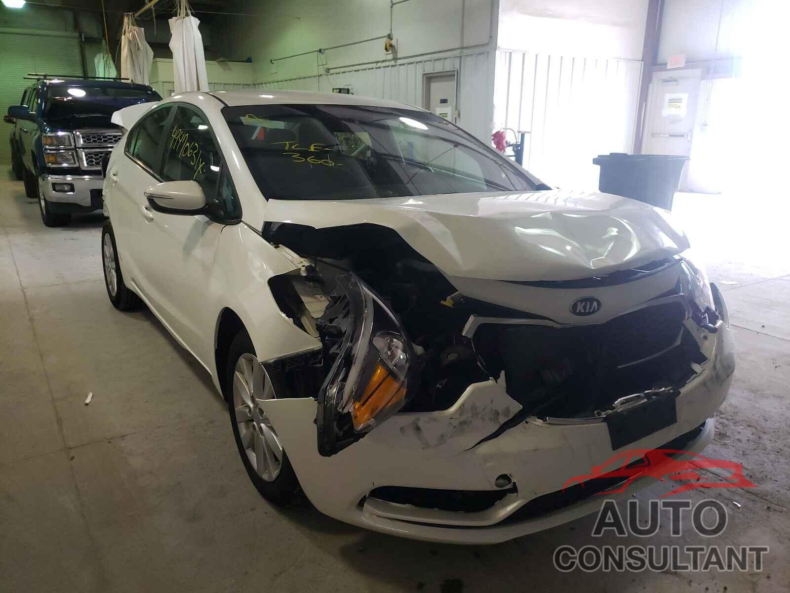 KIA FORTE 2016 - KNAFX4A69G5551814