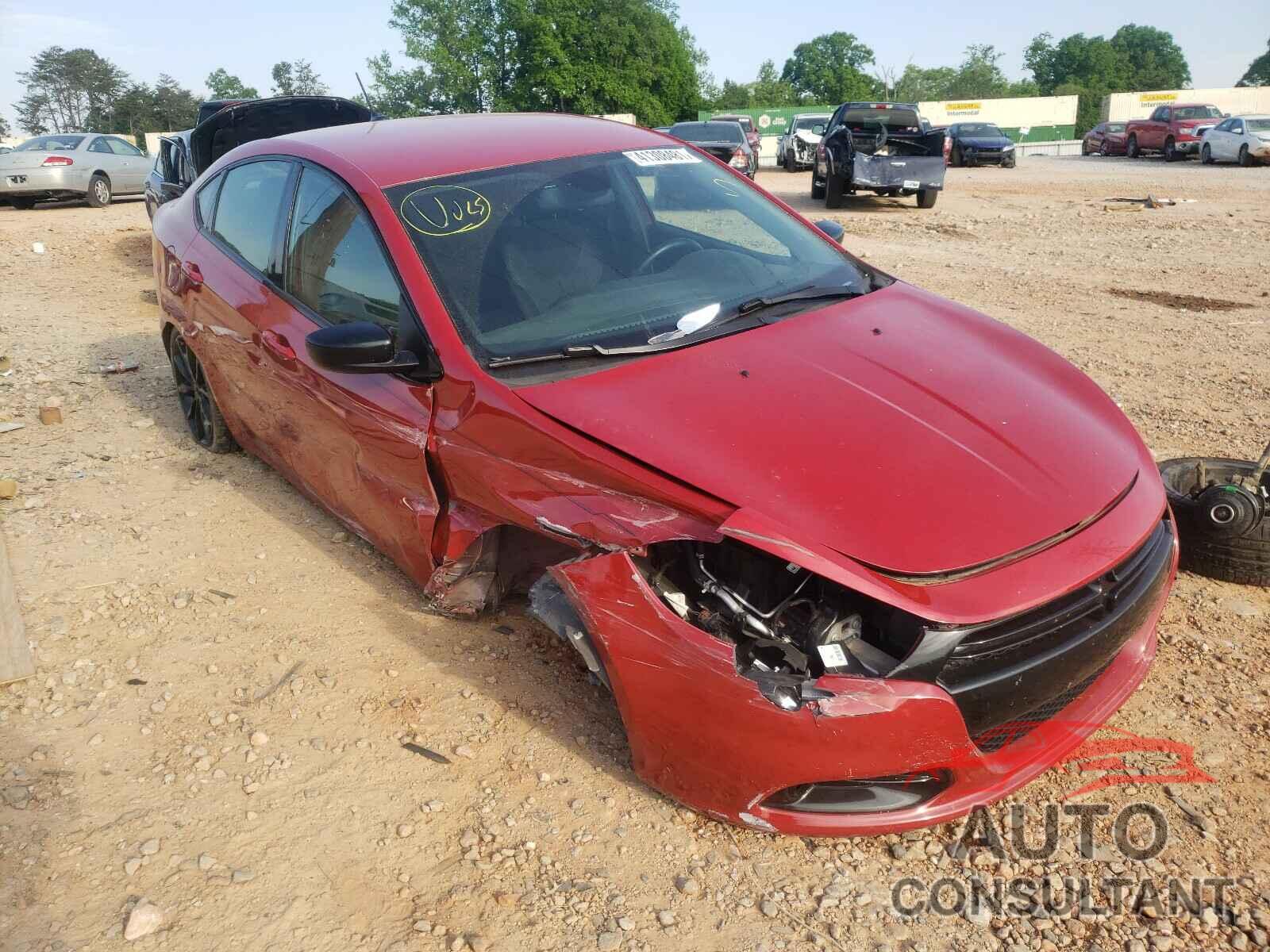 DODGE DART 2016 - 1C3CDFFA4GD819220