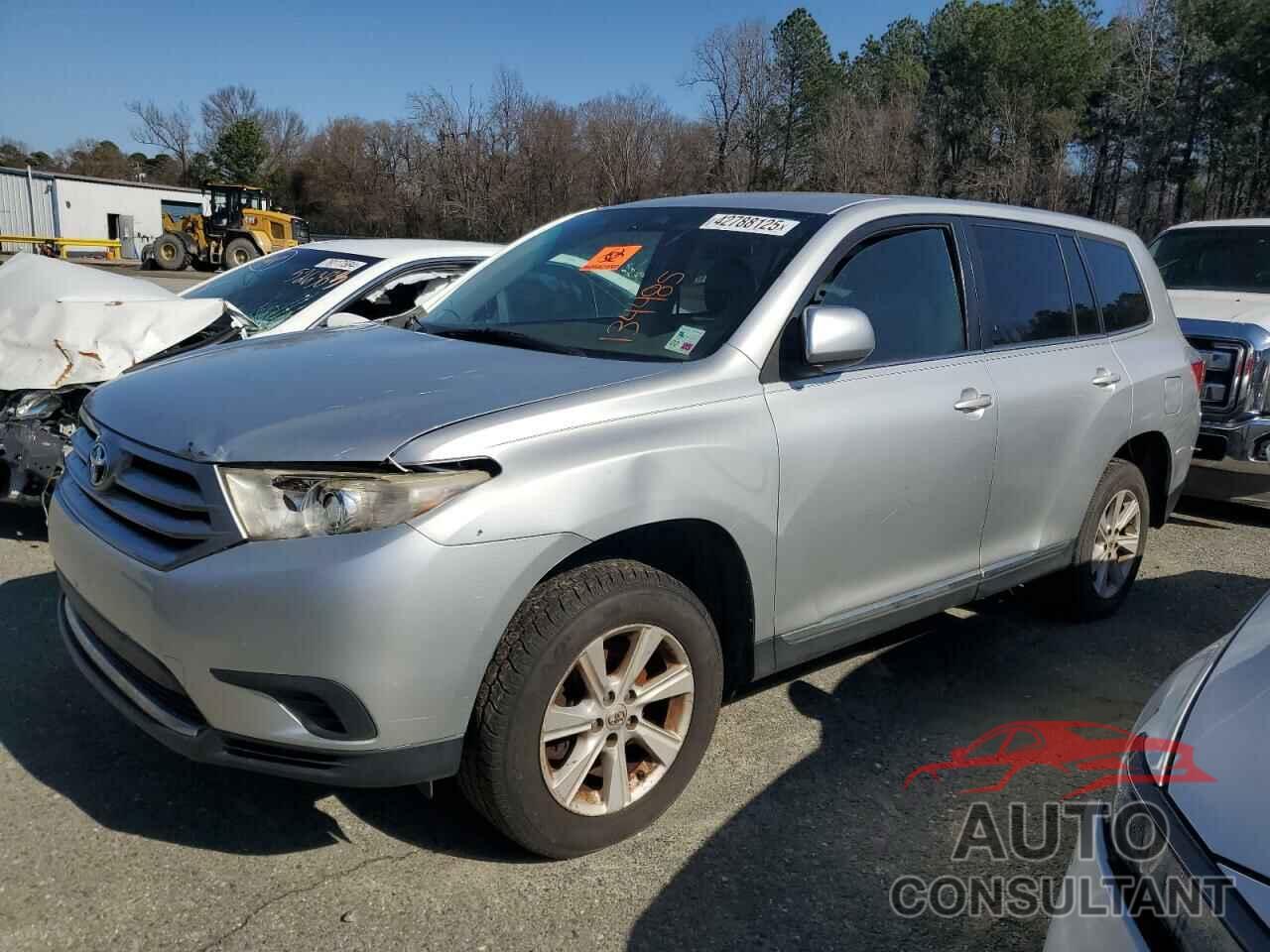 TOYOTA HIGHLANDER 2013 - 5TDZK3EHXDS134485