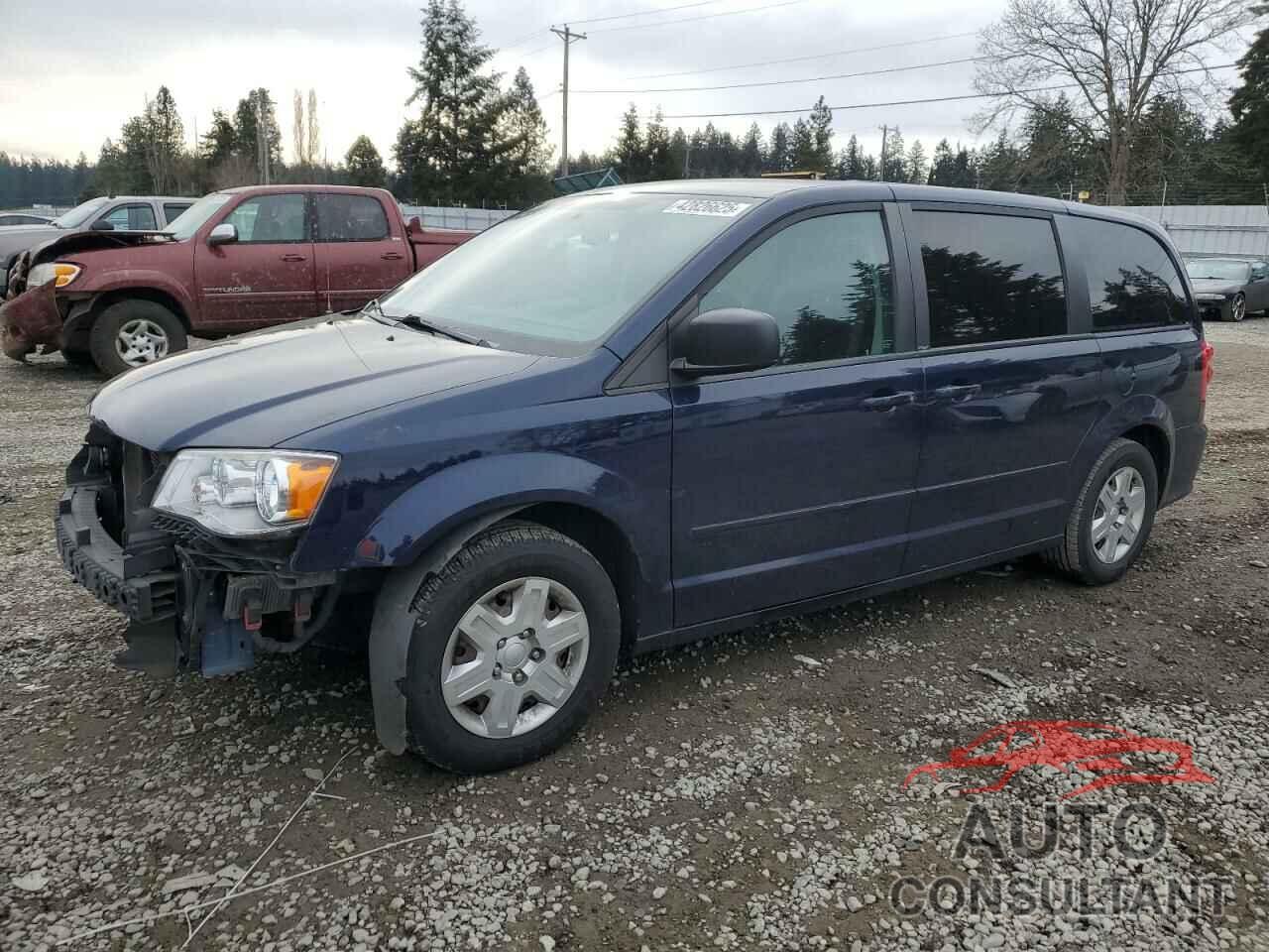 DODGE CARAVAN 2012 - 2C4RDGBG7CR407516