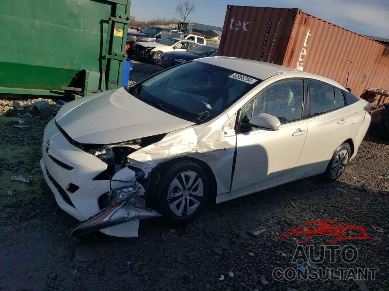 TOYOTA PRIUS 2016 - JTDKARFU0G3010752