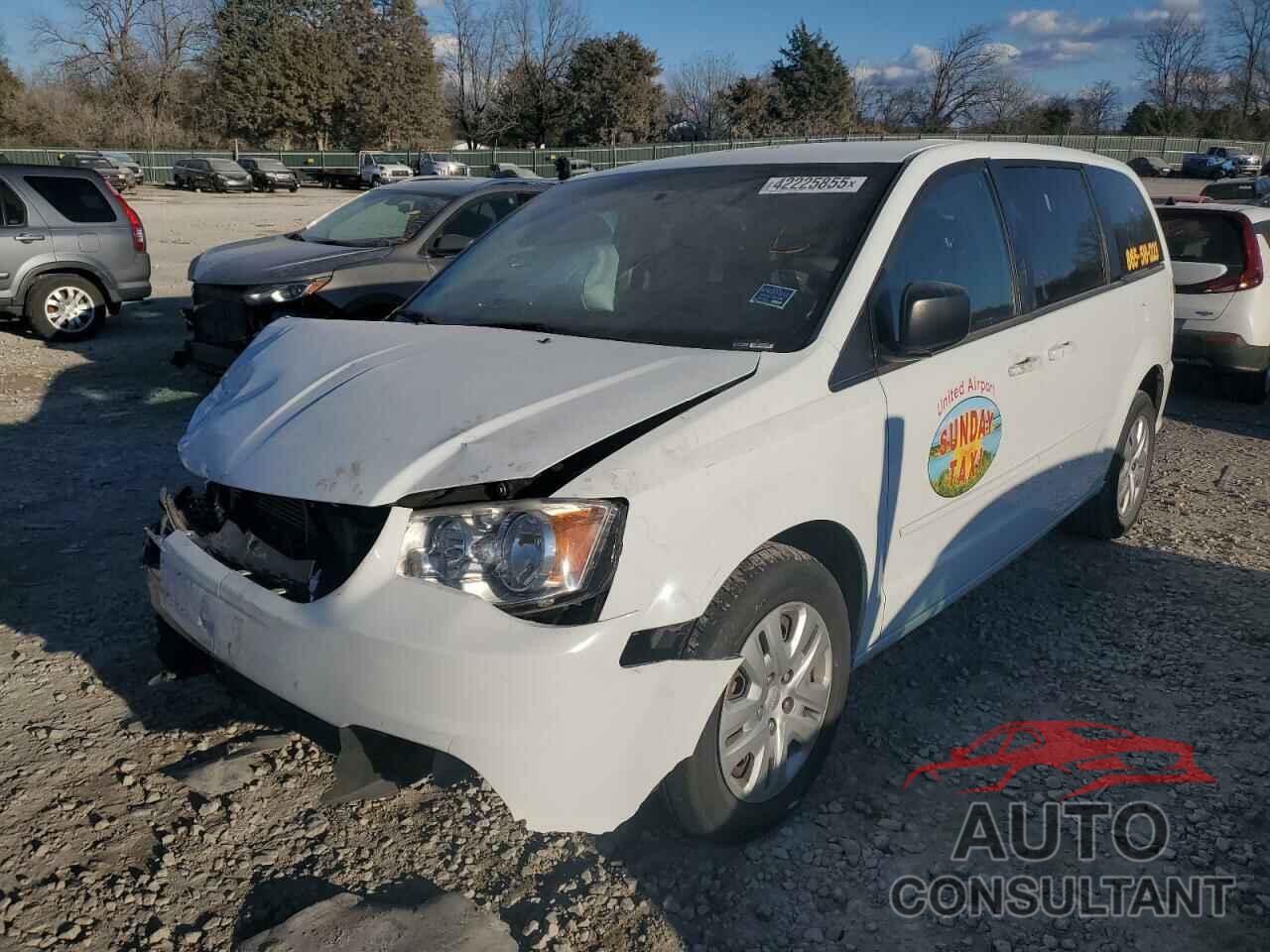 DODGE CARAVAN 2017 - 2C4RDGBG1HR708032