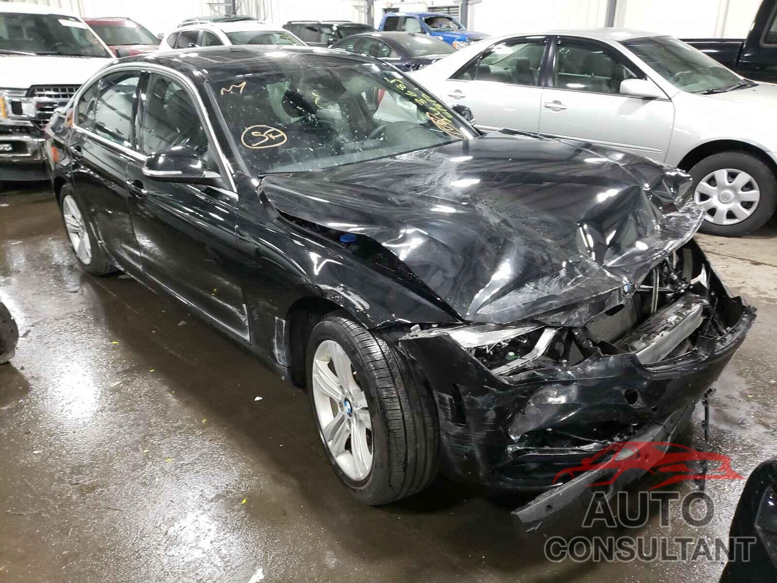 BMW 3 SERIES 2017 - WBA8D9G37HNU65351