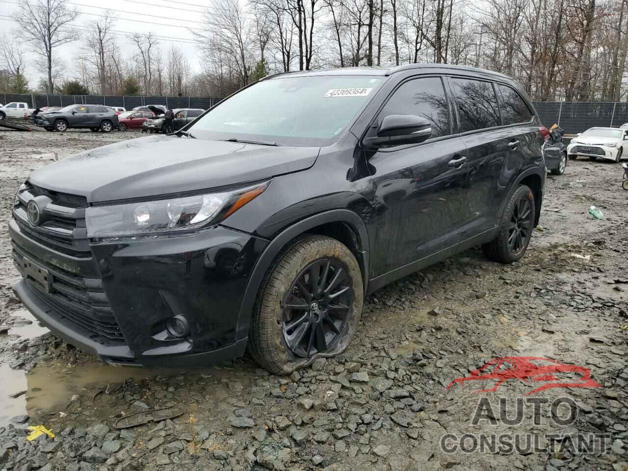 TOYOTA HIGHLANDER 2019 - 5TDJZRFH2KS971657