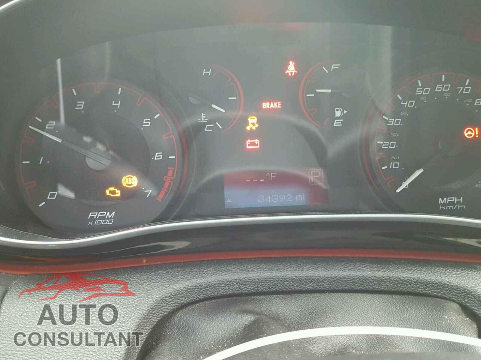 DODGE DART 2016 - 1C3CDFAA2GD606726