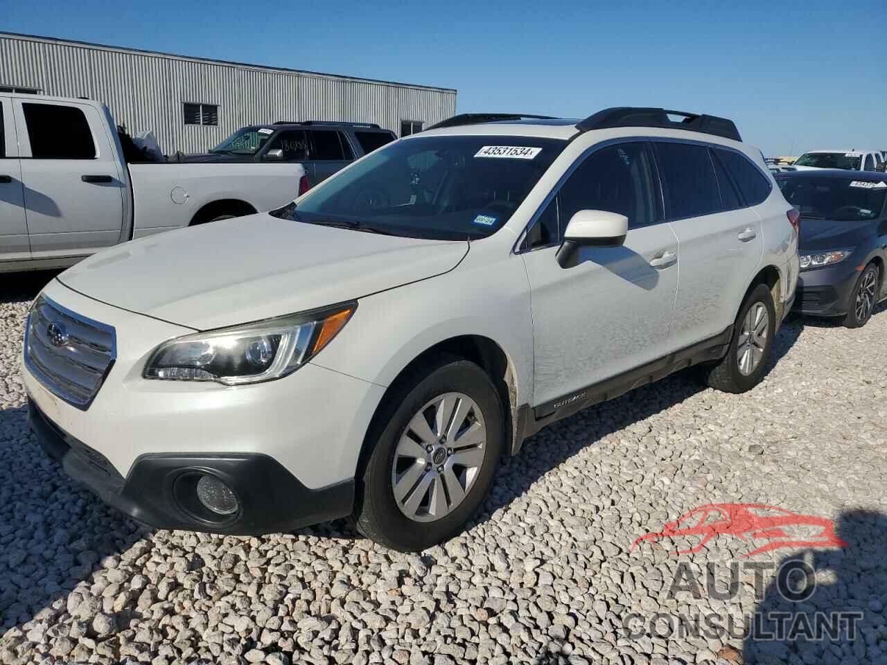 SUBARU OUTBACK 2016 - 4S4BSADC7G3348623