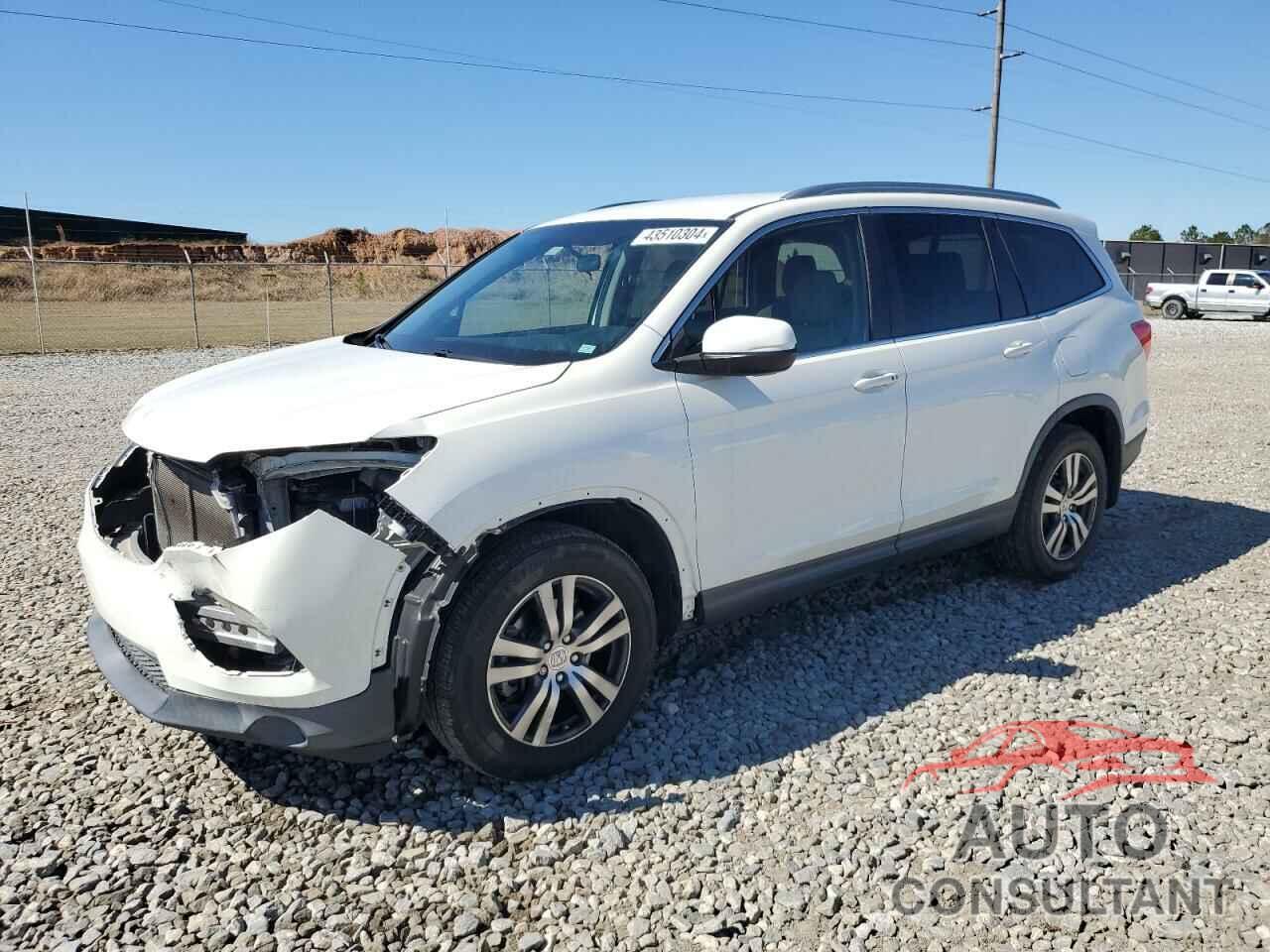 HONDA PILOT 2017 - 5FNYF5H38HB027912