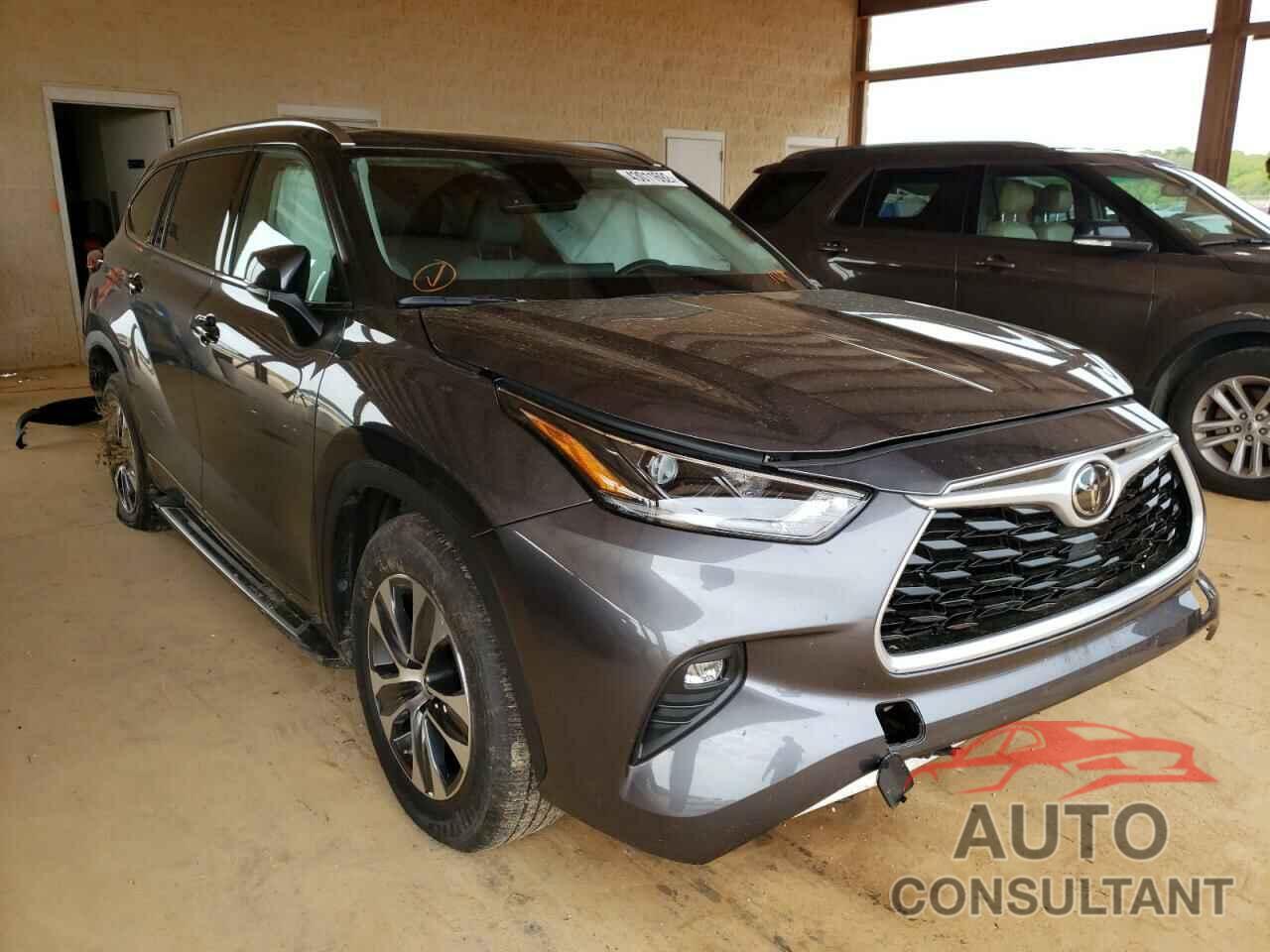 TOYOTA HIGHLANDER 2021 - 5TDGZRAH0MS040949