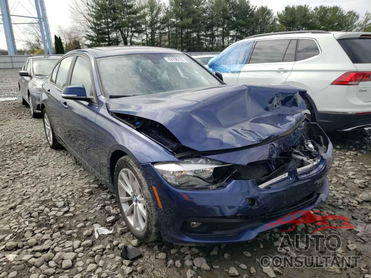 BMW 3 SERIES 2017 - WBA8E5G36HNU44948