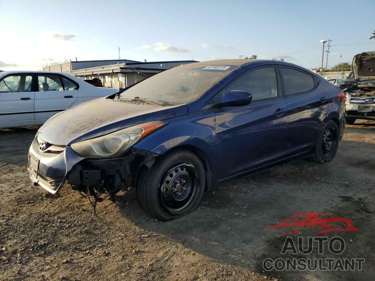 HYUNDAI ELANTRA 2013 - KMHDH4AE8DU485056