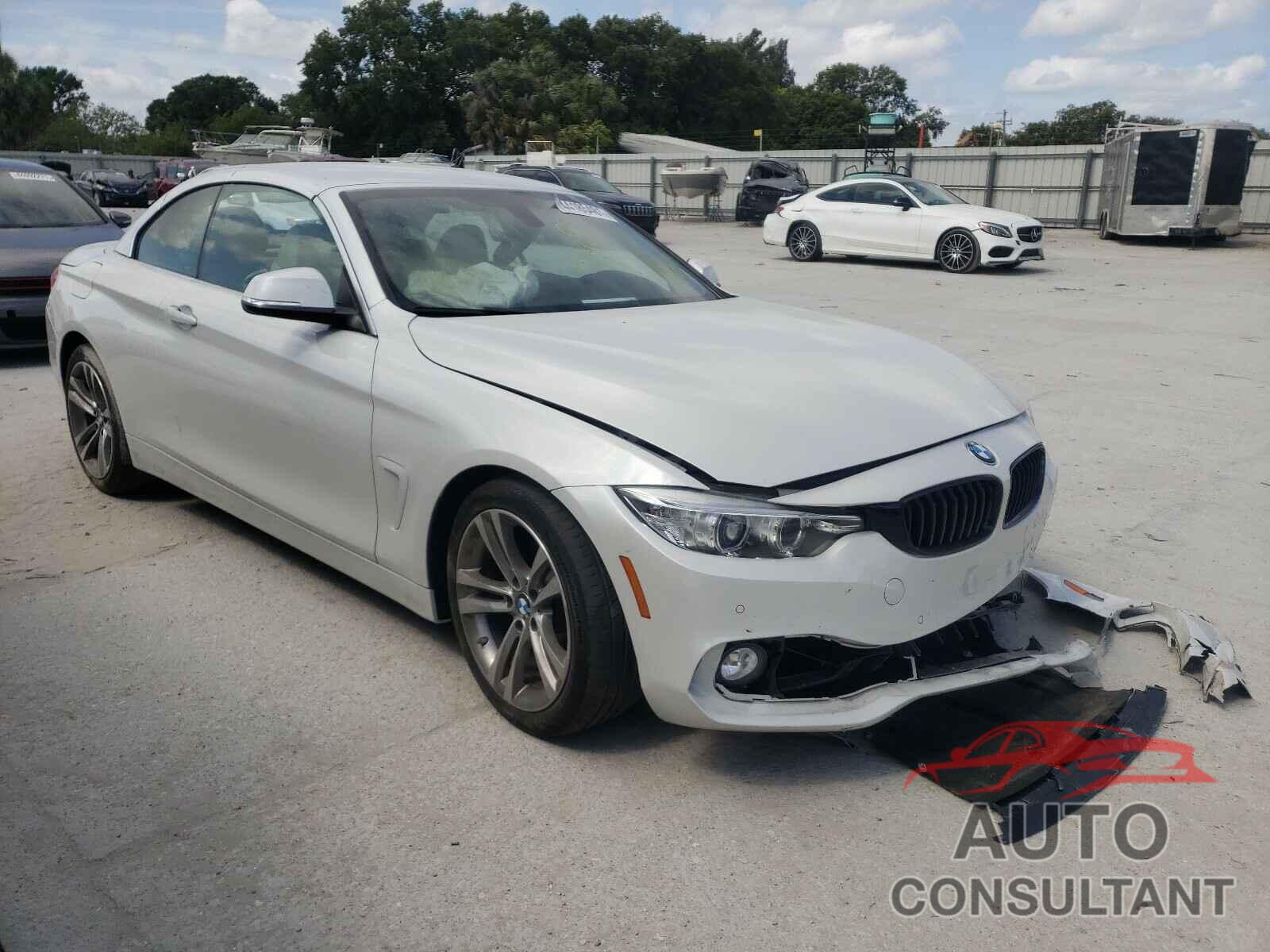 BMW 4 SERIES 2017 - WBA4U7C5XH5D43483