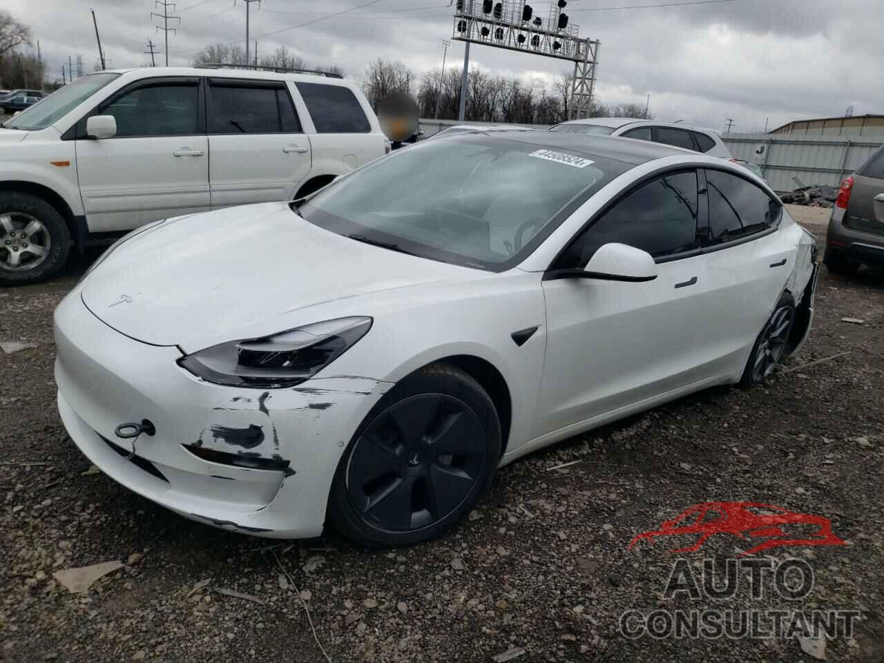 TESLA MODEL 3 2022 - 5YJ3E1EB8NF354131