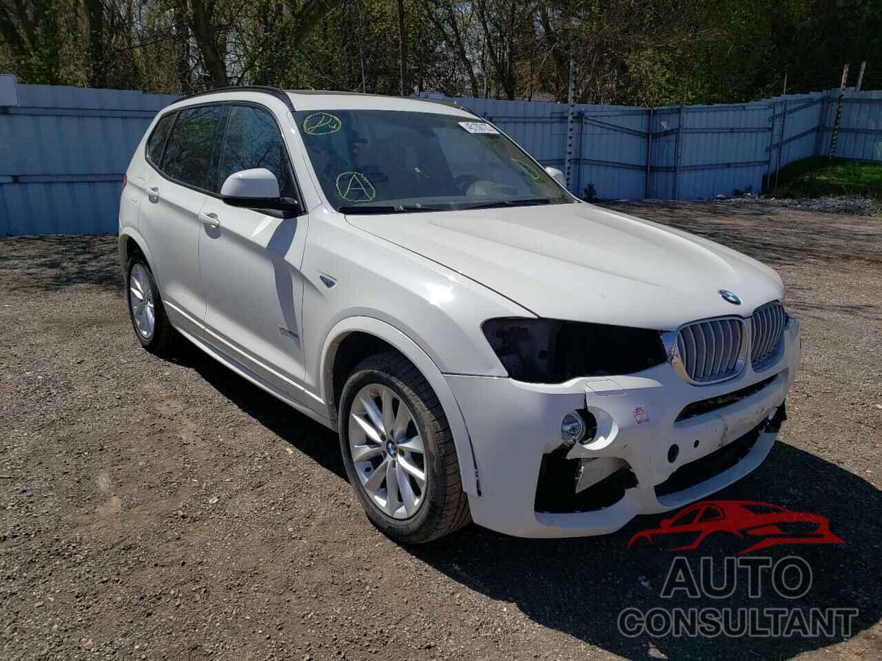 BMW X3 2016 - 5UXWX9C59G0D87516