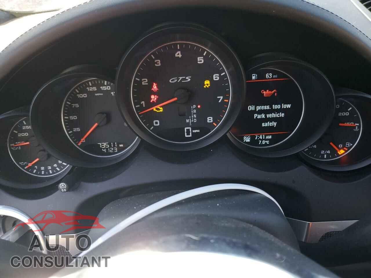 PORSCHE CAYENNE 2016 - WP1AD2A2XGLA79477