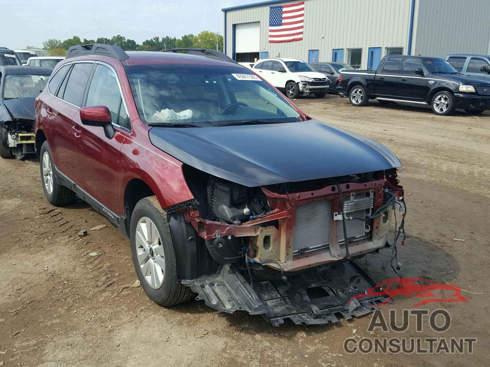 SUBARU OUTBACK 2.5I PREMIUM 2017 - 4S4BSACC3H3235688
