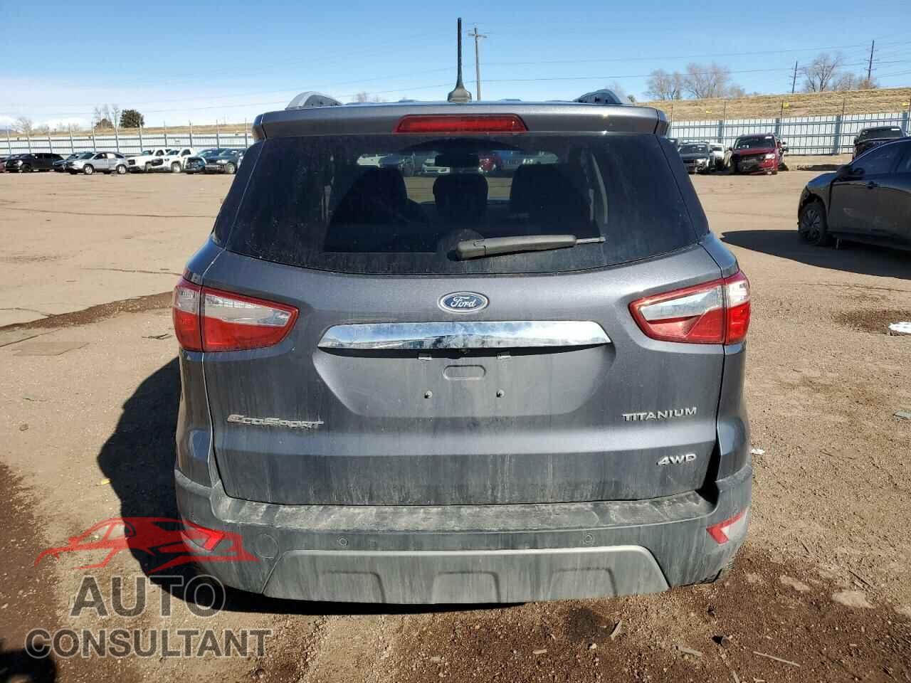 FORD ECOSPORT 2021 - MAJ6S3KL2MC452474