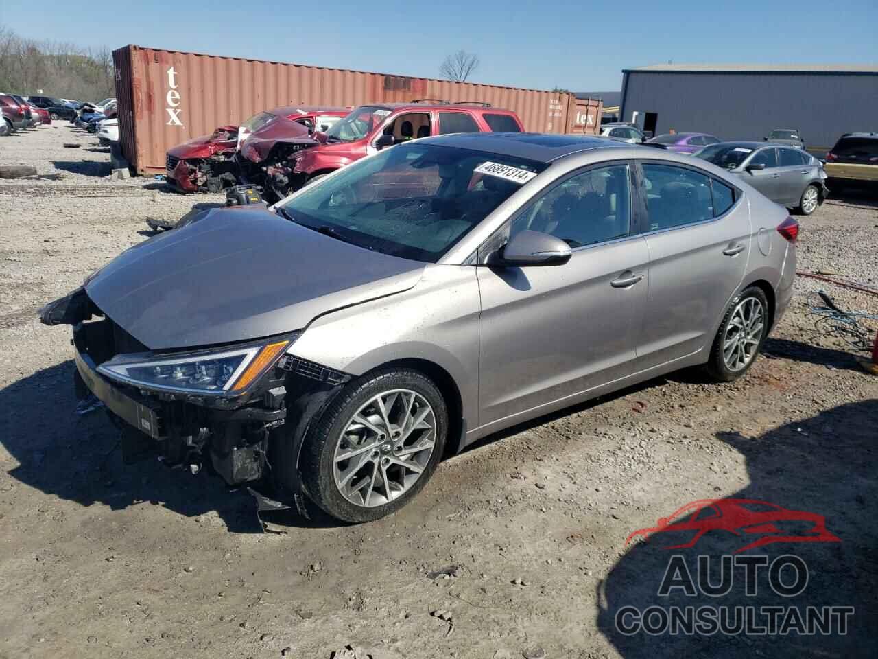 HYUNDAI ELANTRA 2020 - KMHD84LF7LU008655