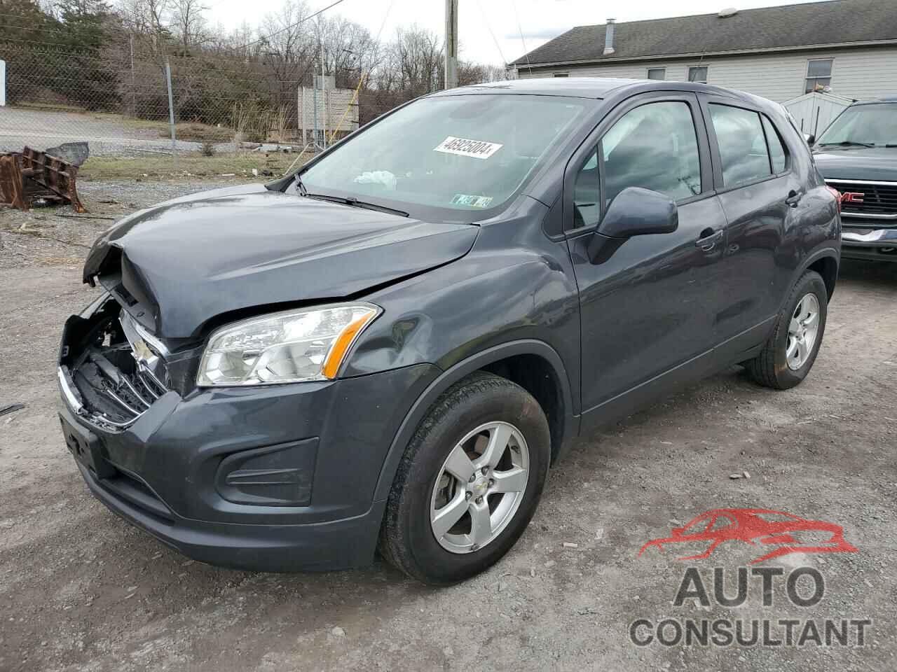 CHEVROLET TRAX 2016 - 3GNCJNSB8GL274735