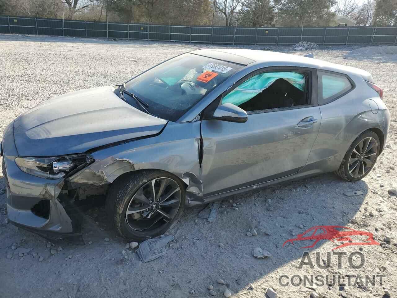 HYUNDAI VELOSTER 2019 - KMHTG6AF9KU010788