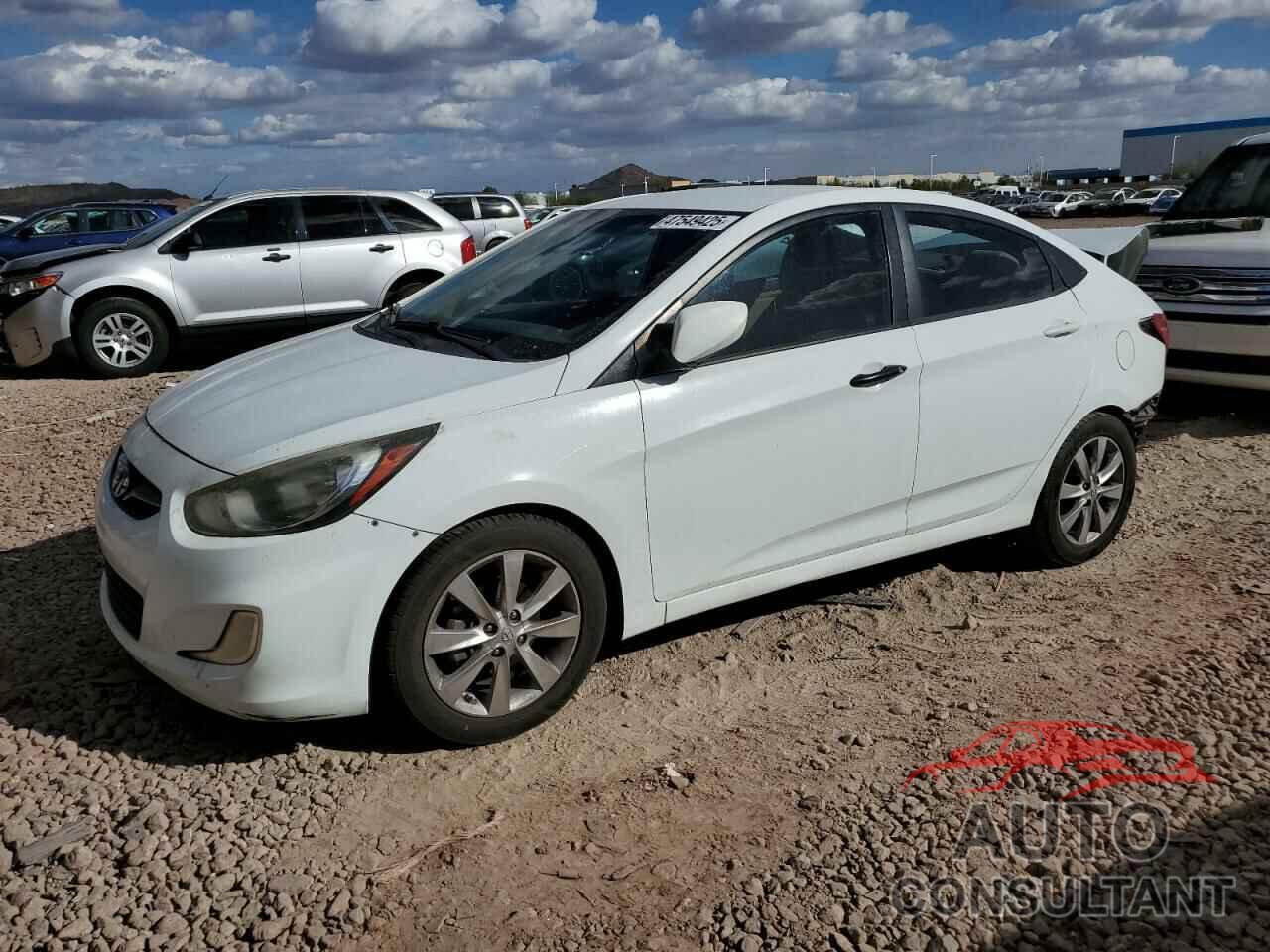 HYUNDAI ACCENT 2012 - KMHCU4AE1CU151330