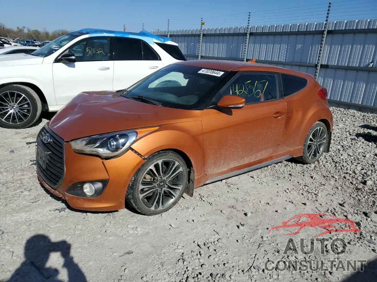 HYUNDAI VELOSTER 2016 - KMHTC6AE2GU275918