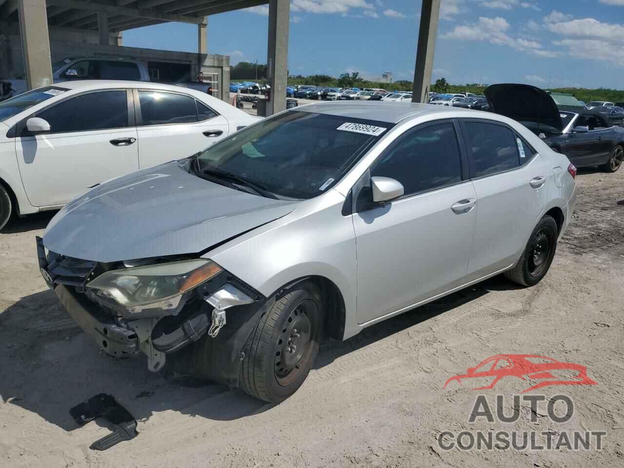 TOYOTA COROLLA 2016 - 2T1BURHE2GC613044