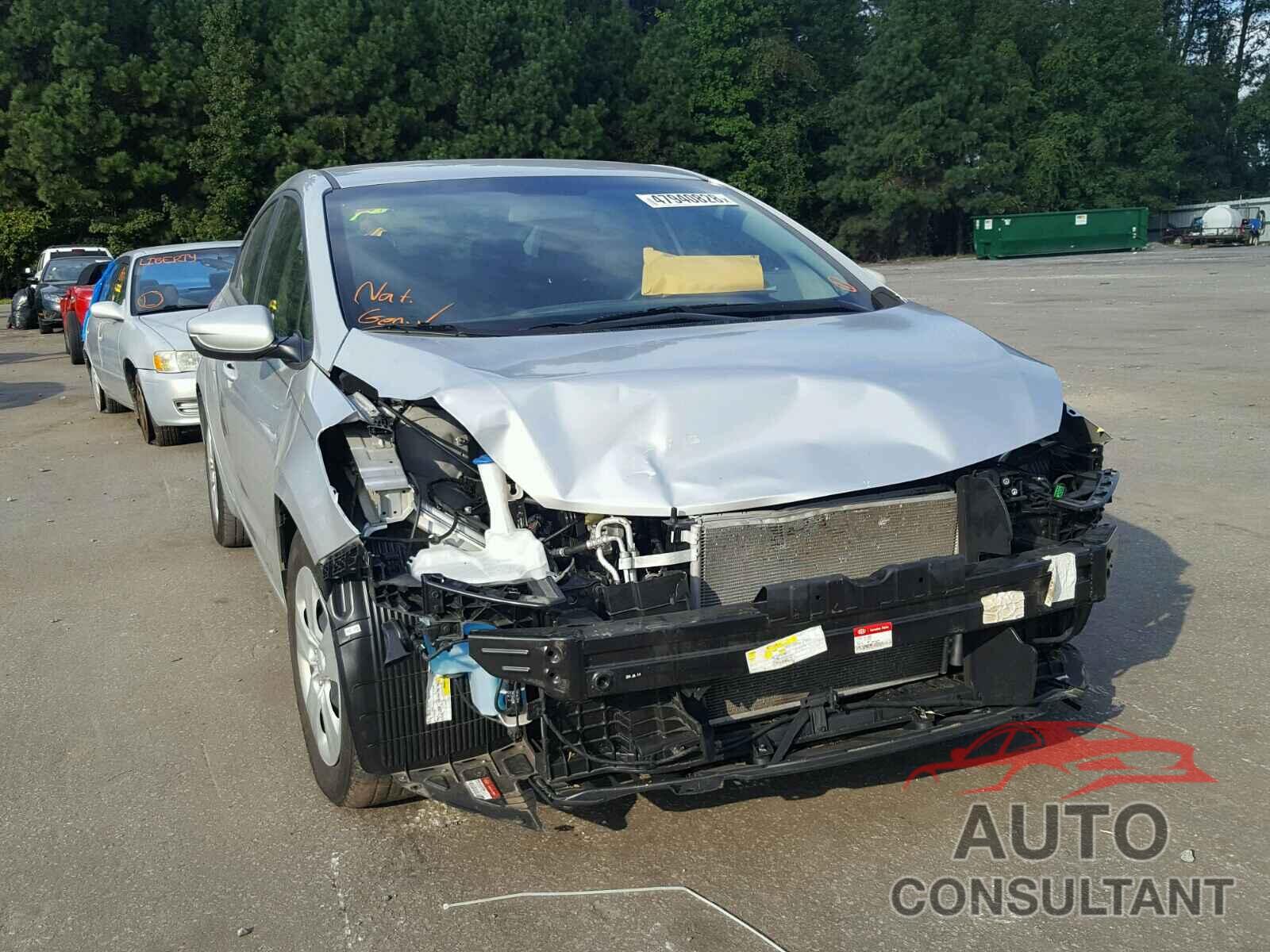 KIA FORTE 2016 - KNAFK4A64G5585061