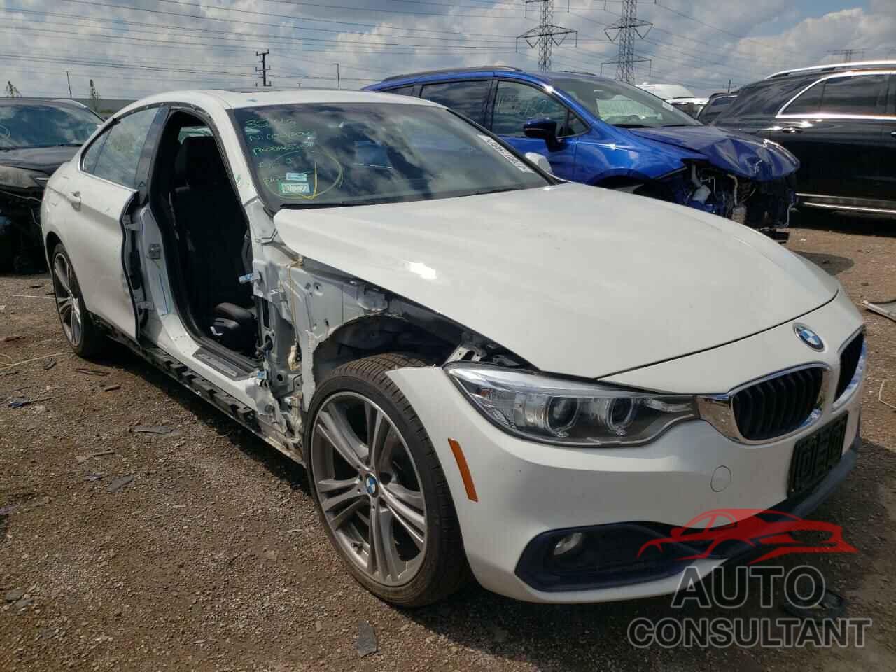 BMW 4 SERIES 2017 - WBA4F9C36HG812347