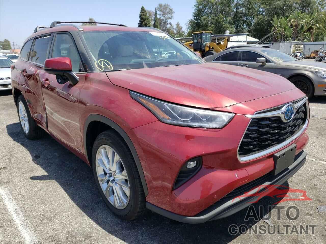 TOYOTA HIGHLANDER 2022 - 5TDXBRCH6NS547924