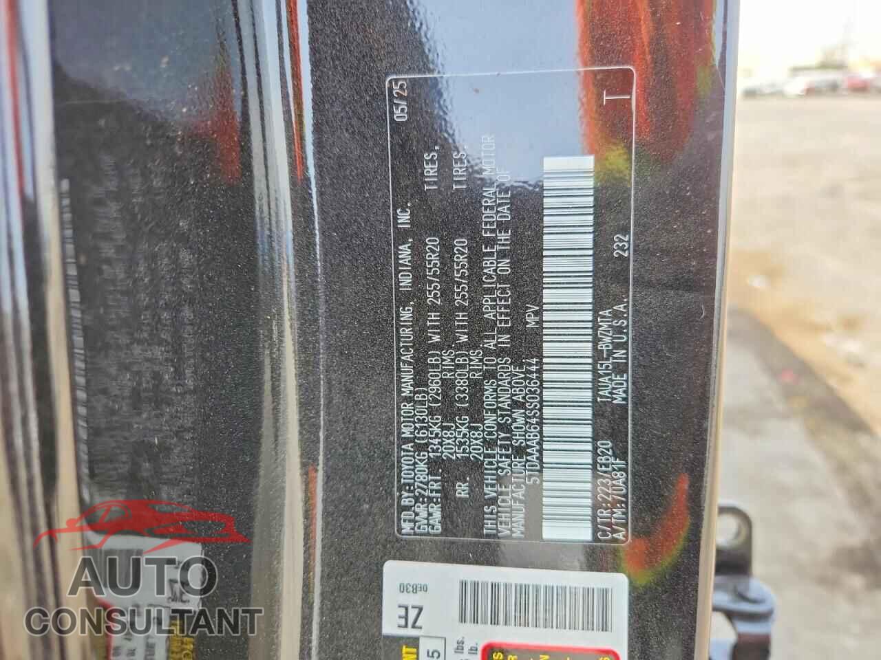 LEXUS UNKNOWN 2025 - 5TDAAAB64SS036444