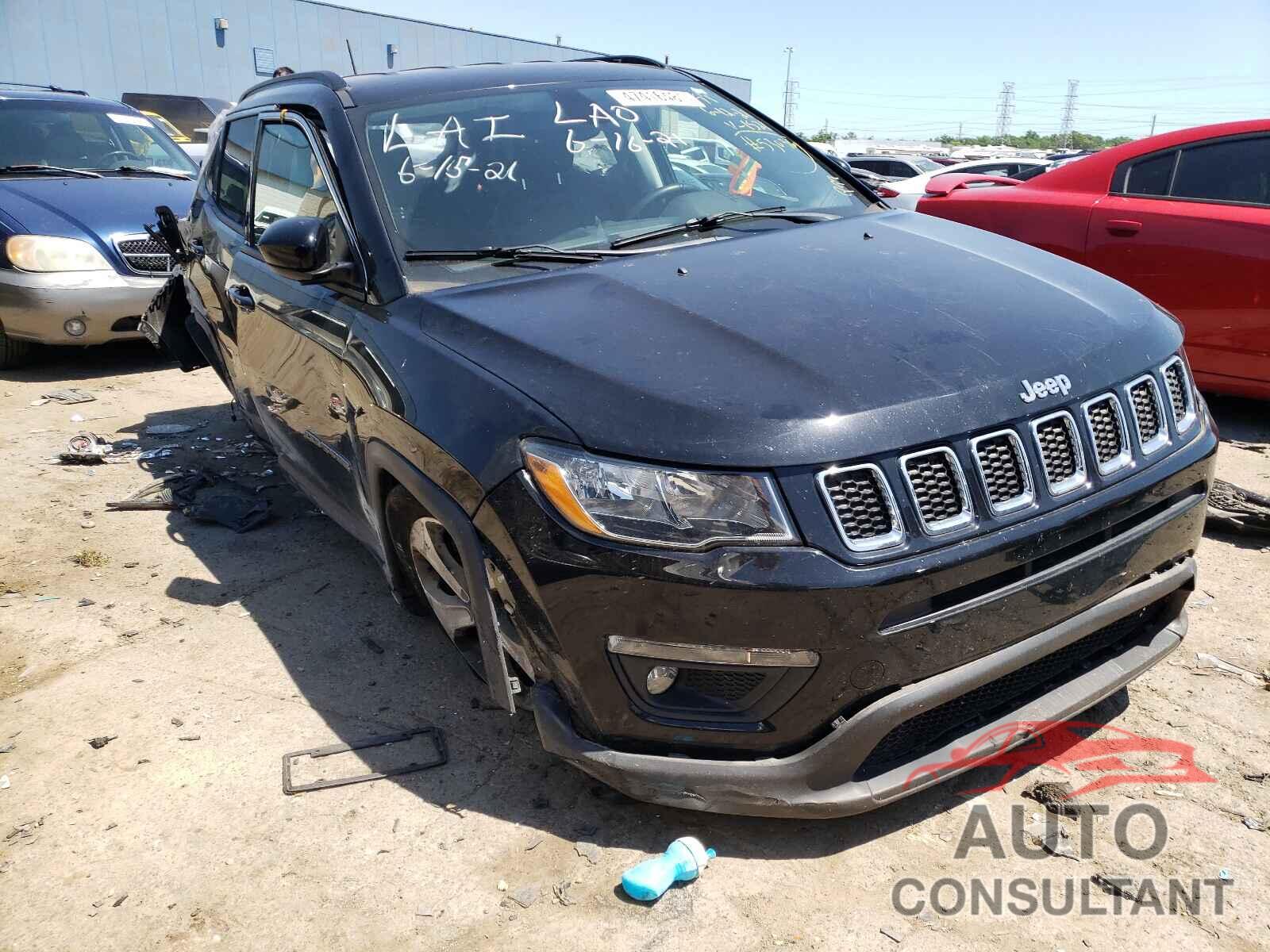 JEEP COMPASS 2017 - 3C4NJDBB5HT651521