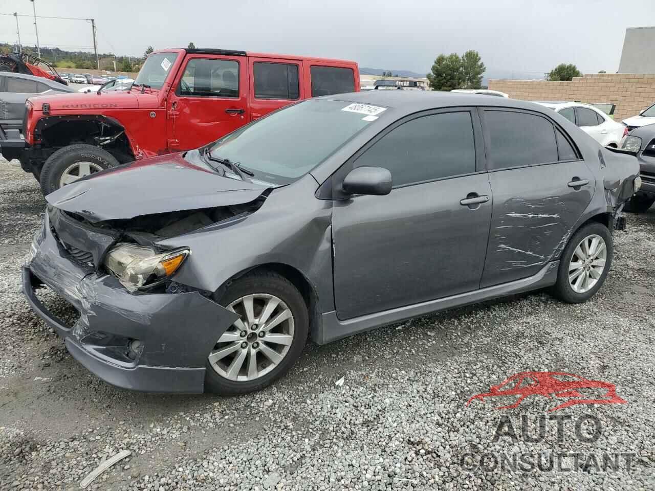 TOYOTA COROLLA 2010 - 2T1BU4EE2AC524833