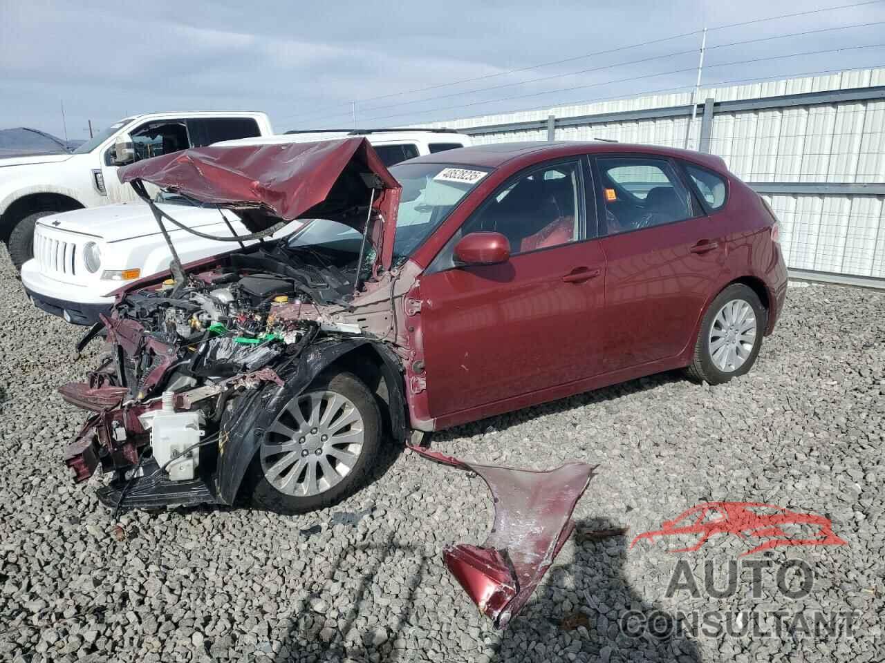 SUBARU IMPREZA 2010 - JF1GH6B68AH818242